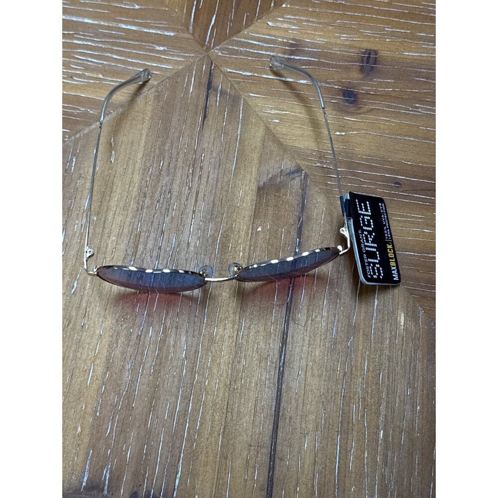Foster Grant Surge Rimless Heart Sunglasses With Gradient Pink Lenses & 100% UVA - Picture 2 of 12